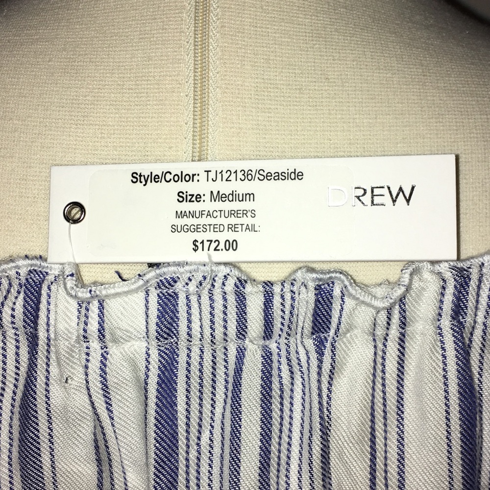 NWT Anthropologie DREW Seaside Off-Shoulder Top - Picture 4 of 5